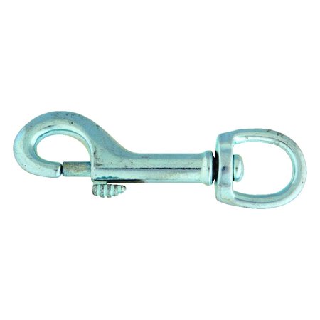 CAMPBELL CHAIN & FITTINGS Campbell 5/8 in. D X 4 in. L Zinc-Plated Iron Bolt Snap 110 lb T7605801